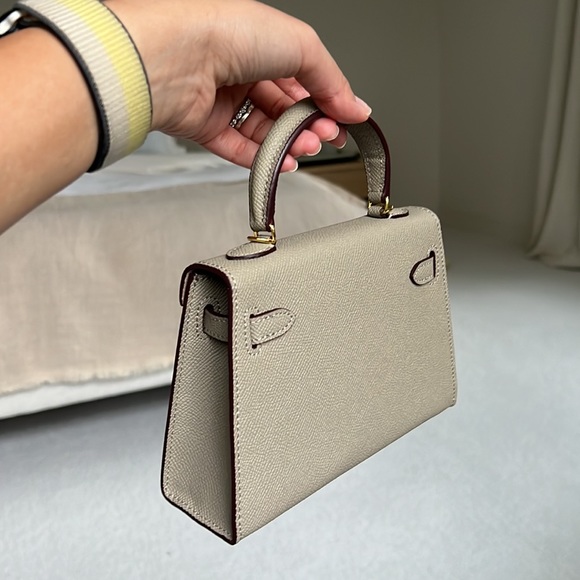 Mini crossbody top handle bag - Picture 2 of 3